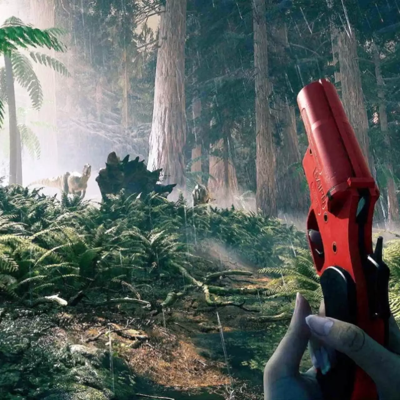Вышел трейлер сурвайвал-хоррора с реалистичной графикой на UE4, похожего на Crysis с динозаврами Вышел трейлер сурвайвал-хоррора с реалистичной графикой на UE4, похожего на Crysis с динозаврами