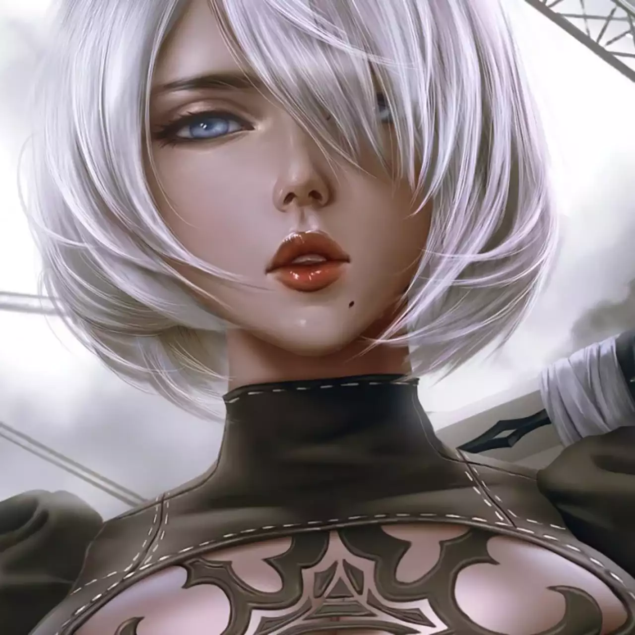 В Valheim добавили девушку-андроида 2B из NieR: Automata — выглядит кринжово