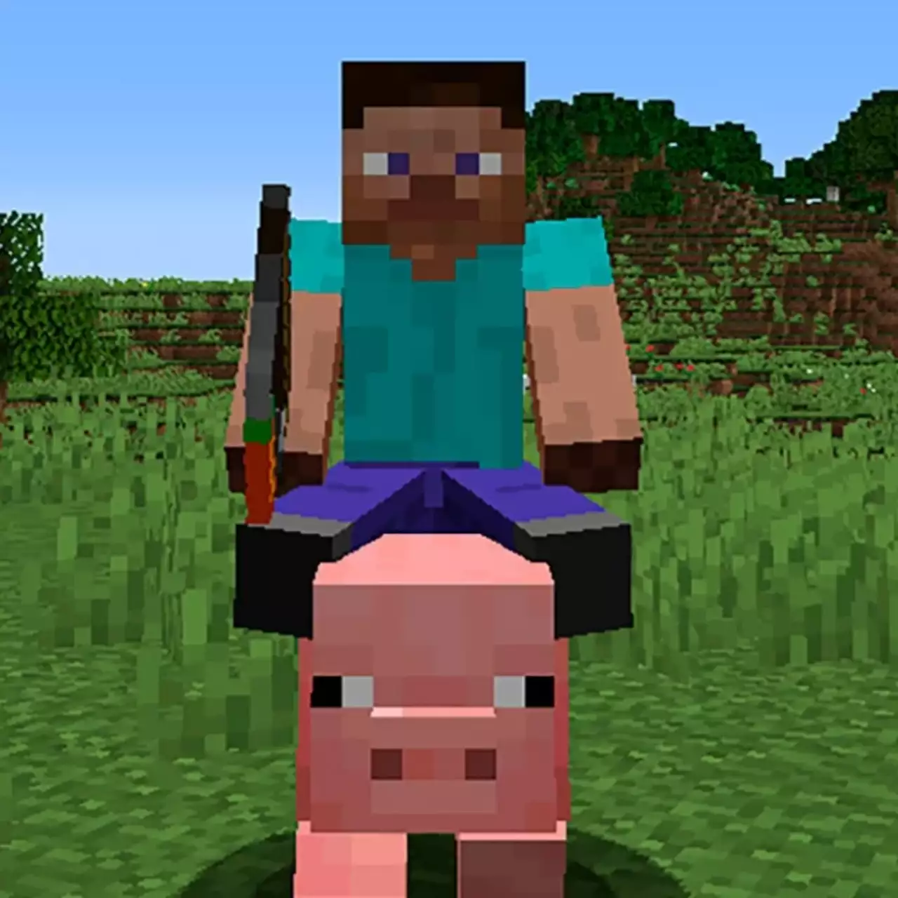 Фанат создал реальную ездовую свинью из Minecraft и разогнался на ней до 32 километров в час Фанат создал реальную ездовую свинью из Minecraft и разогнался на ней до 32 километров в час