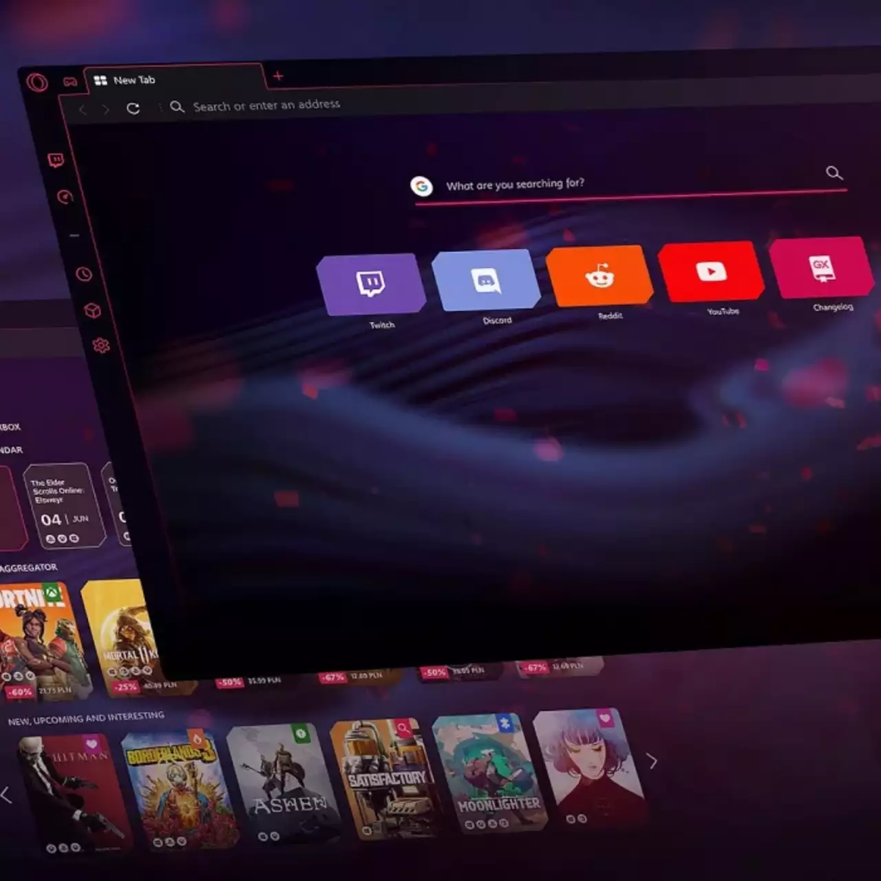 Геймерский браузер Opera GX получил встроенную 3D-игру Геймерский браузер Opera GX получил встроенную 3D-игру