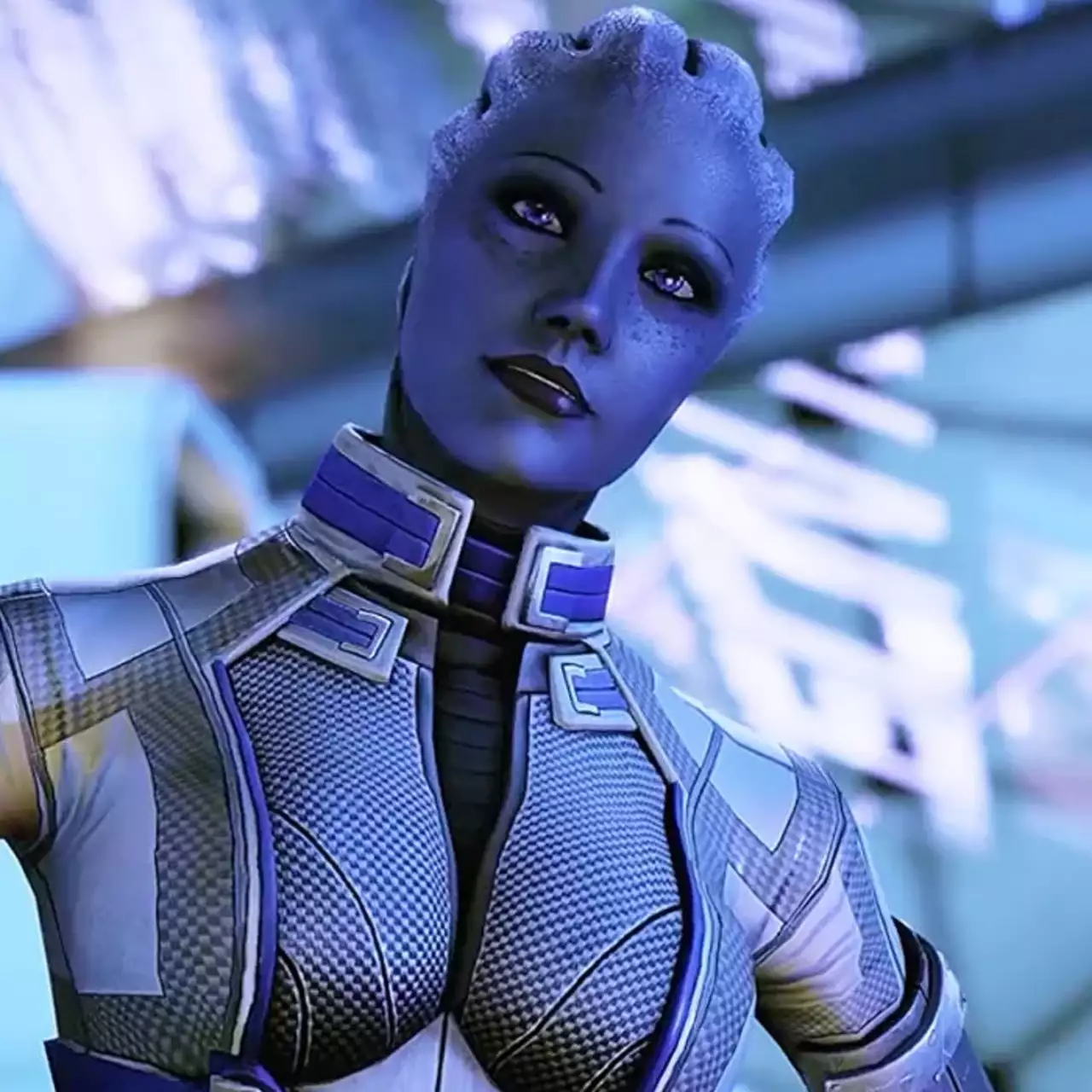 Художница показала персонажей Mass Effect в необычном стиле
