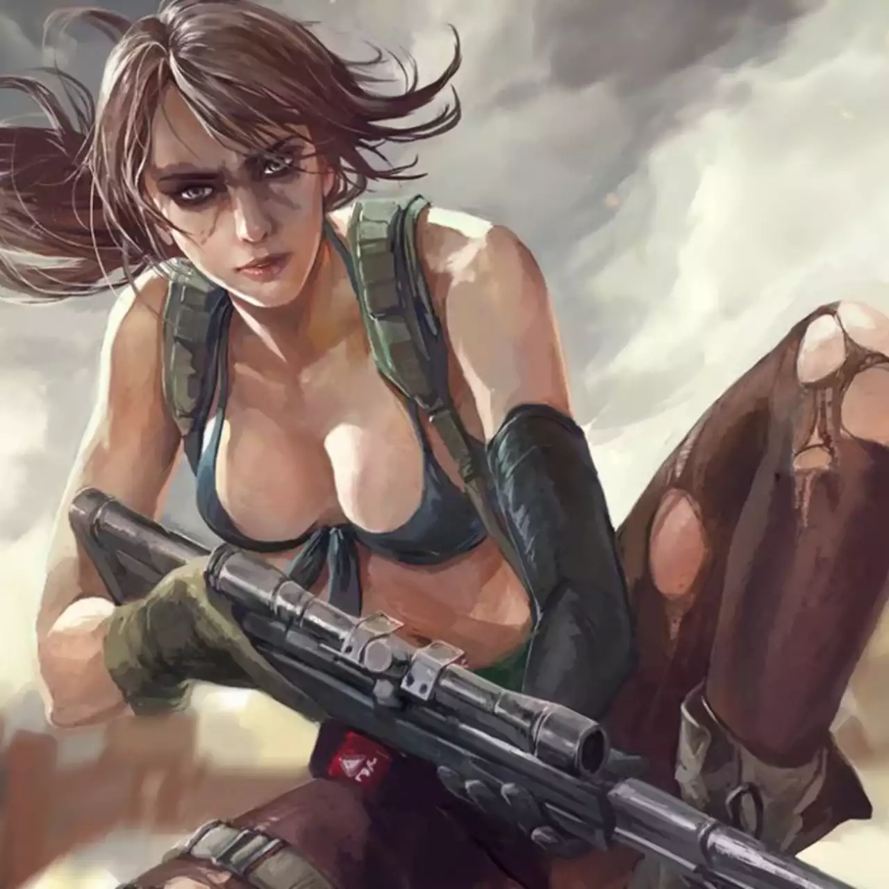 Девушка показала окровавленный косплей Молчуньи из Metal Gear Solid 5 и заинтересовала Хидео Кодзиму