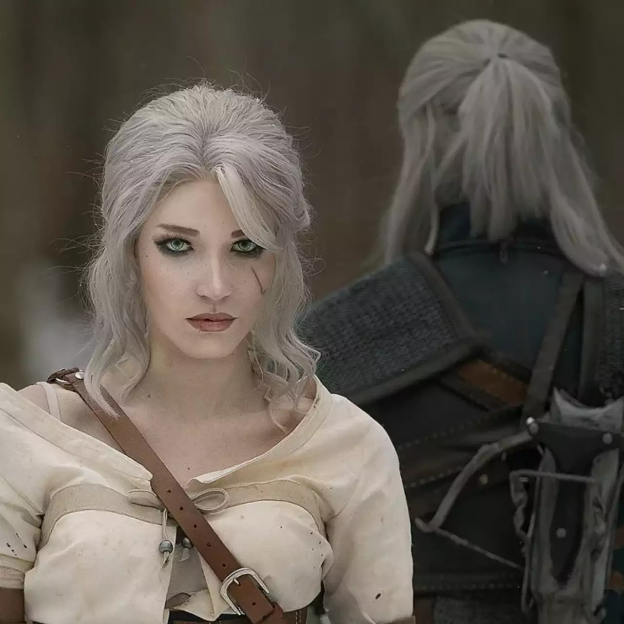 Парный косплей красавицы Цири и Геральта привлек создателей The Witcher 3 Парный косплей красавицы Цири и Геральта привлек создателей The Witcher 3