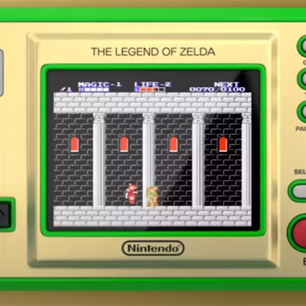 Nintendo выпустила коллекционную ретроконсоль, которая поместится в карман. Она посвящена классическим играм Zelda