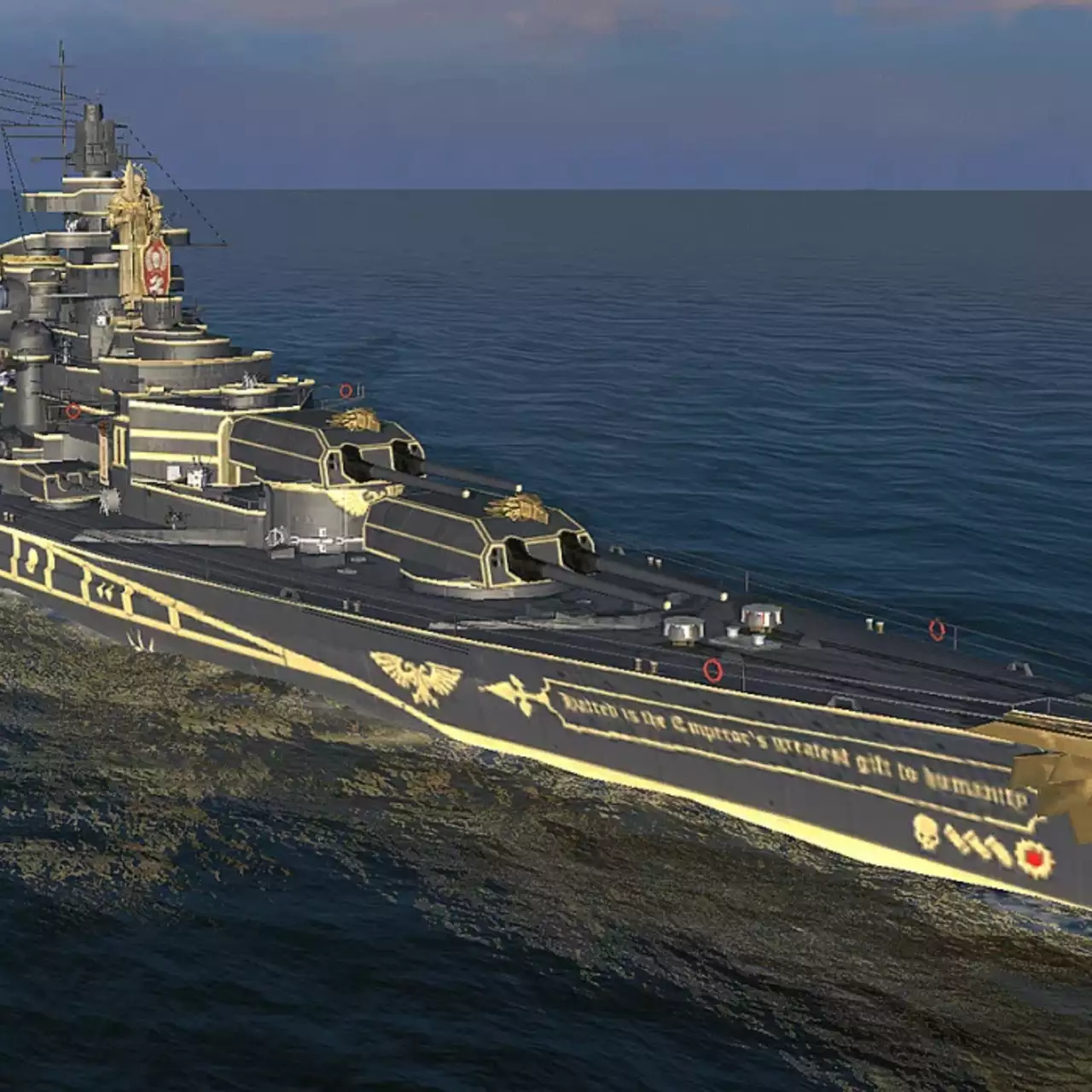 В World of Warships Blitz появятся корабли в стиле Warhammer 40,000