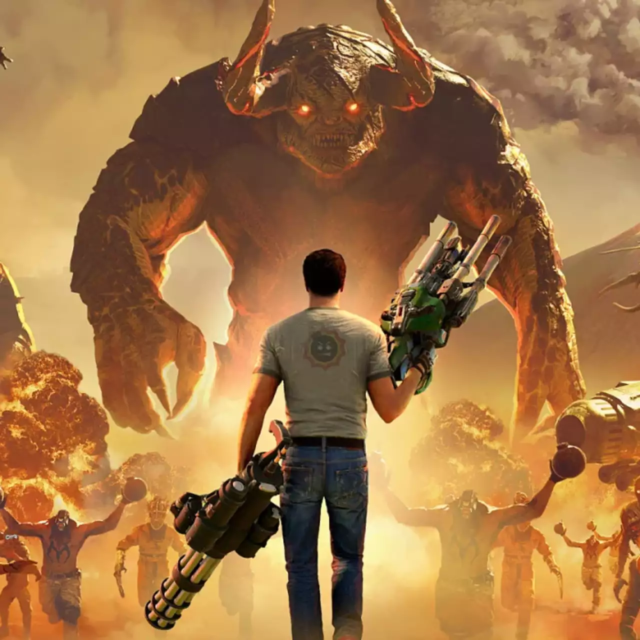 Опубликован возможный тизер «холодного» дополнения для Serious Sam 4