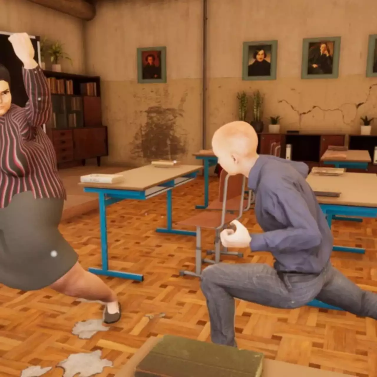 Два россиянина делают симулятор школьного хулигана в духе Bully. Игра стоит всего 149 рублей в Steam Два россиянина делают симулятор школьного хулигана в духе Bully. Игра стоит всего 149 рублей в Steam