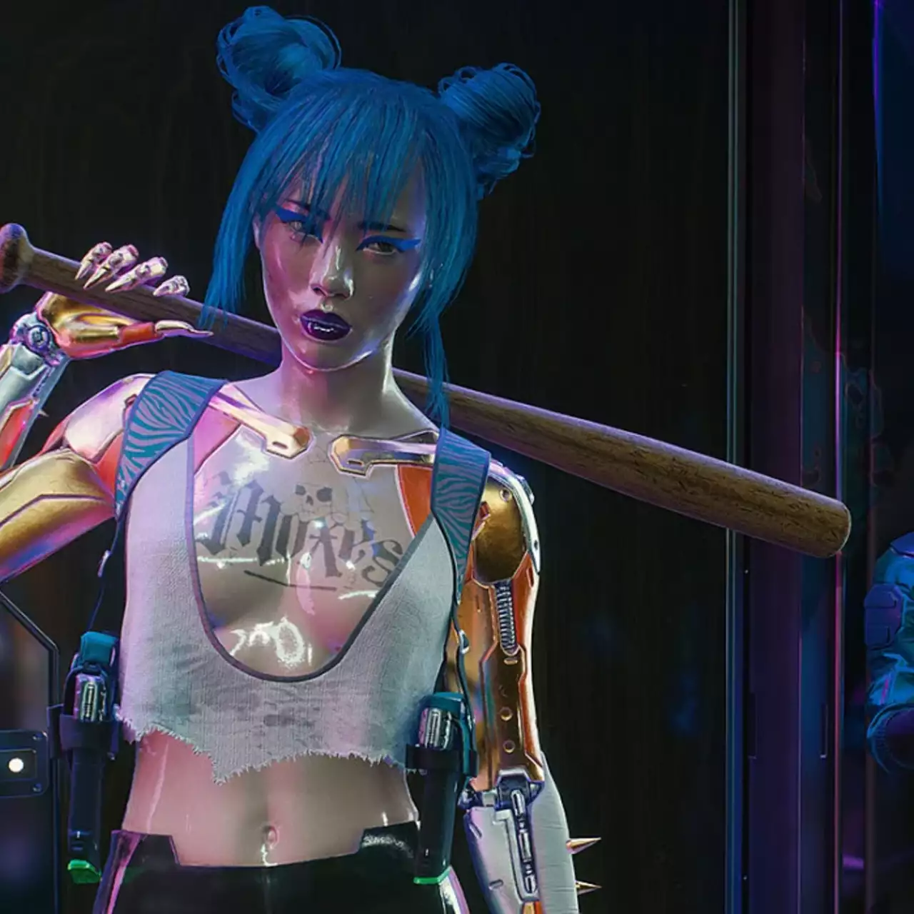Ольга Хаку из Новосибирска показала боевой косплей Риты Уилер из Cyberpunk 2077
