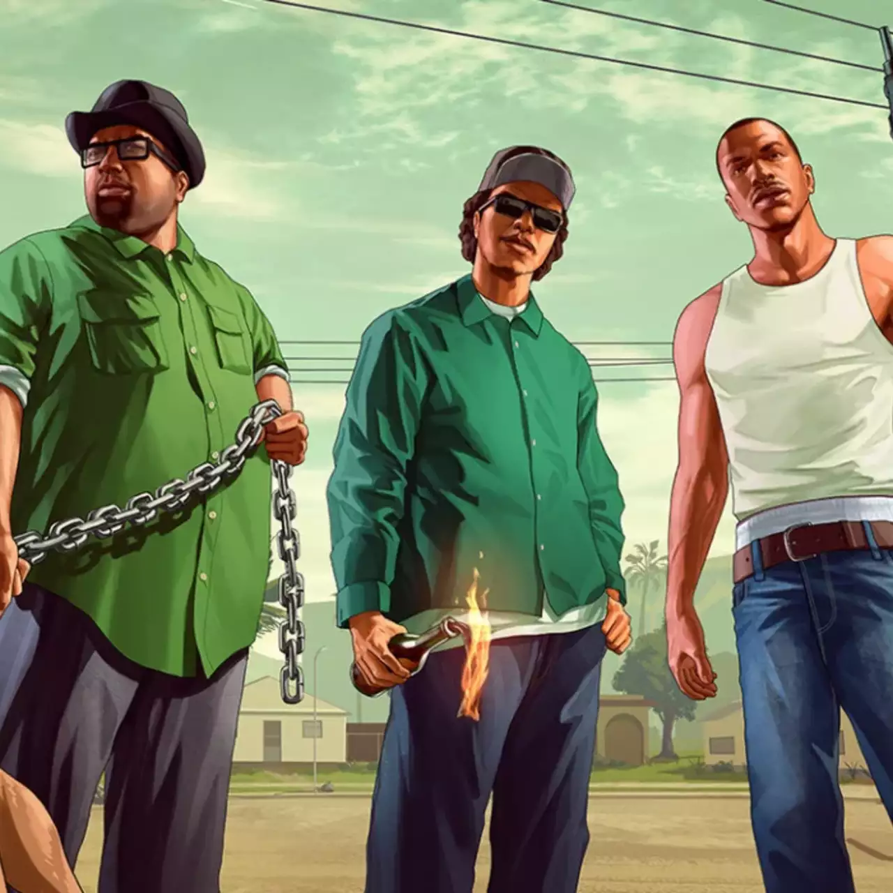 В ремастер GTA San Andreas добавили почти 4,5 тыс прокачанных текстур и показали, как изменилась графика