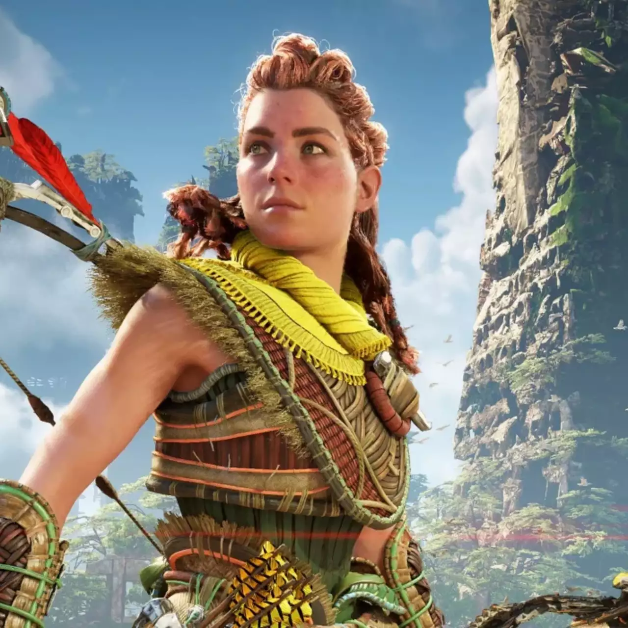Битва с гигантской металлической змеей: свежие кадры Horizon Forbidden West Битва с гигантской металлической змеей: свежие кадры Horizon Forbidden West