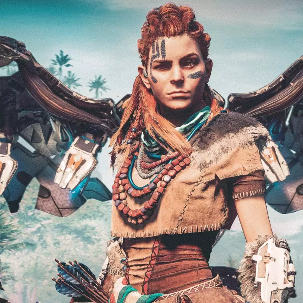 Элой в костюме Кратоса: художник показал кроссовер между God of War и Horizon Forbidden West Элой в костюме Кратоса: художник показал кроссовер между God of War и Horizon Forbidden West