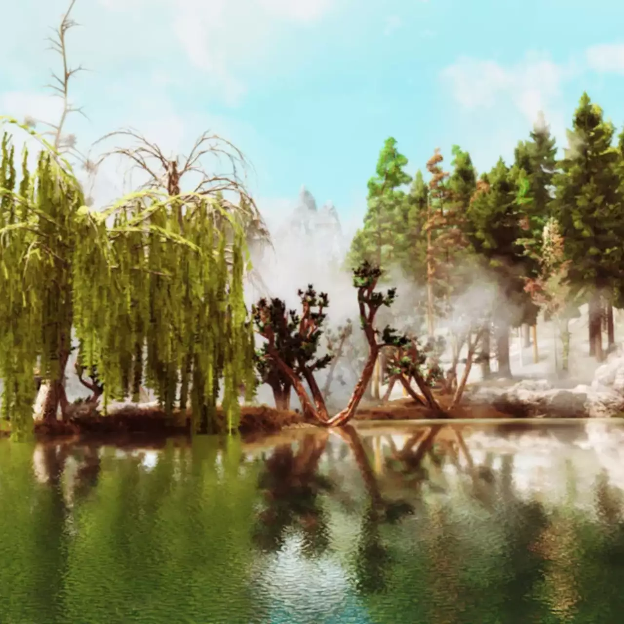 В Skyrim добавили свыше 6000 новых деревьев и показали, как изменился мир игры В Skyrim добавили свыше 6000 новых деревьев и показали, как изменился мир игры
