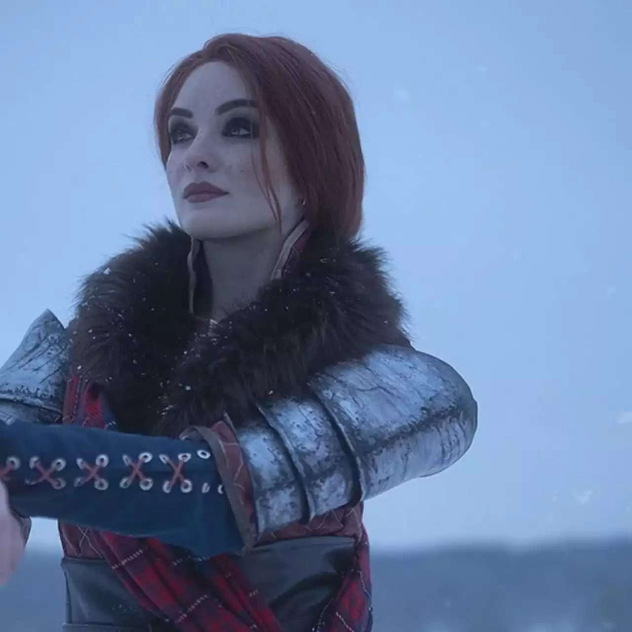 Косплей: прекрасная София Летяго в образе Керис ан Крайт из The Witcher 3
