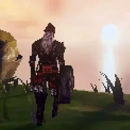 Если бы Elden Ring вышла в 90-х на первой PlayStation — игру показали с графикой того времени