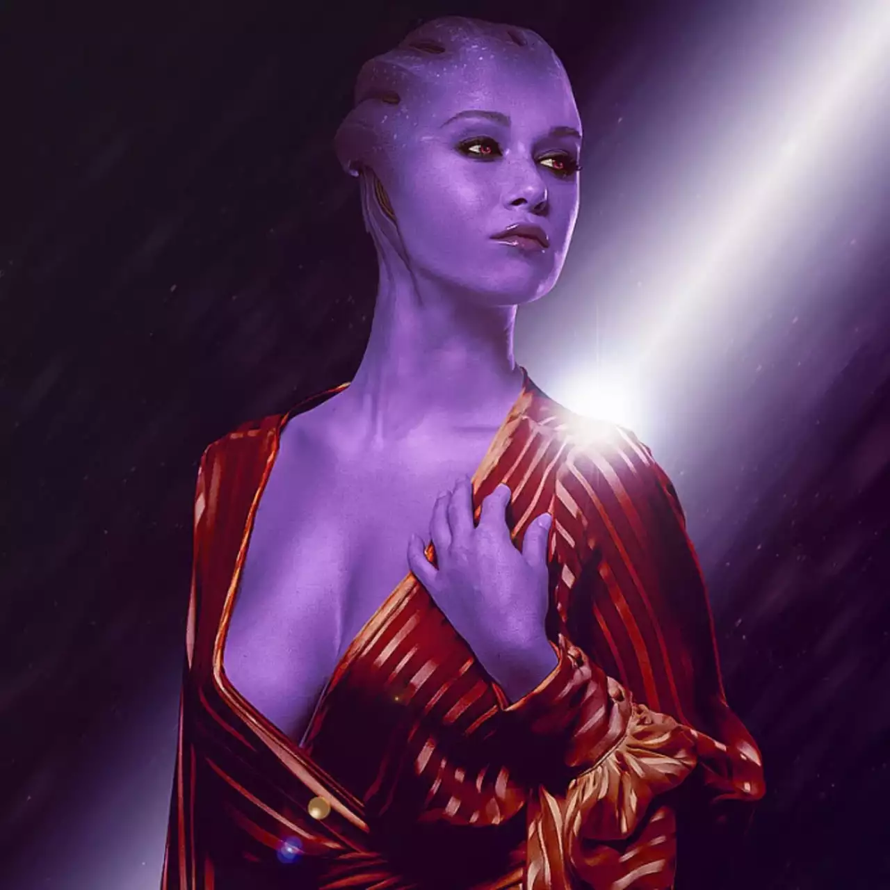 Модель из Италии показала эротичный косплей азарианской танцовщицы из Mass Effect Модель из Италии показала эротичный косплей азарианской танцовщицы из Mass Effect