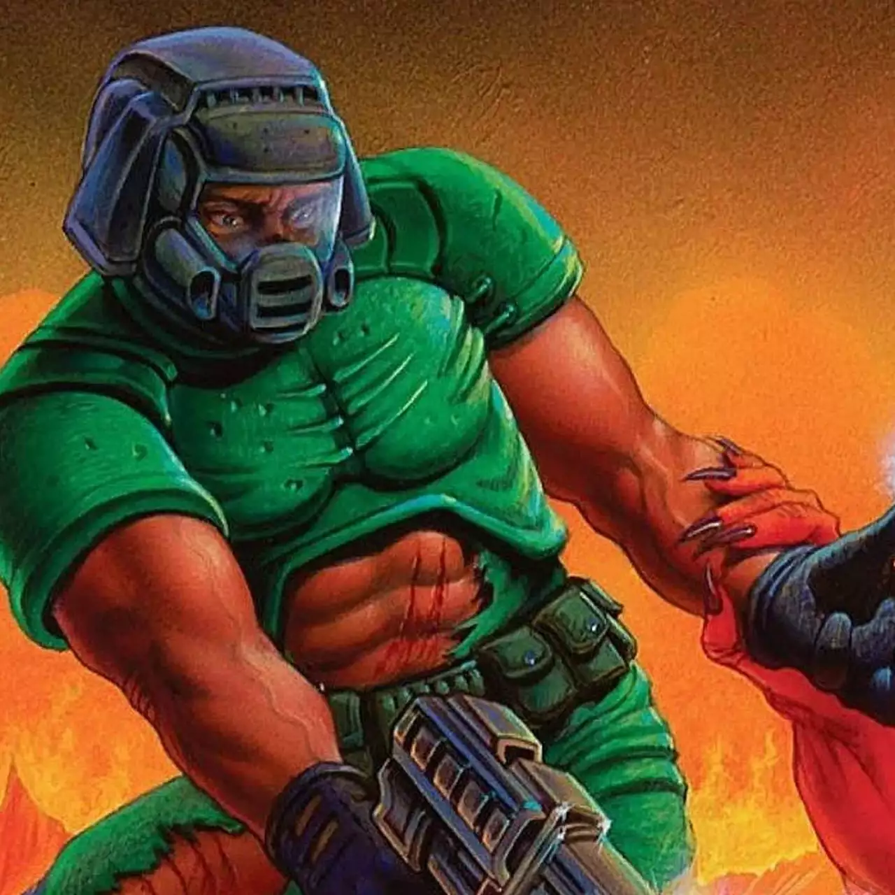 Популярный шутер DOOM запустили в режиме псевдографики