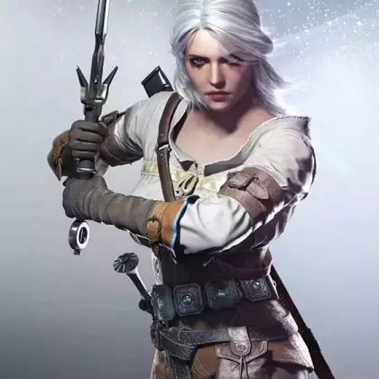 Девушка нарисовала на голом теле Цири из The Witcher 3 — фото и видео