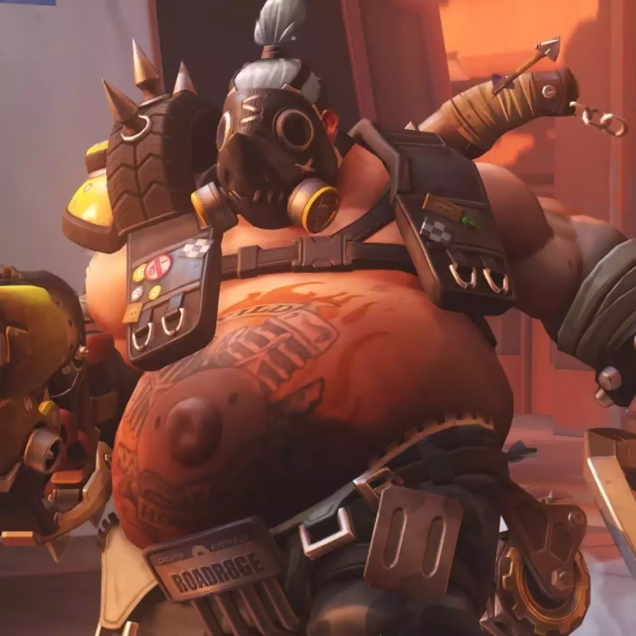 В Overwatch 2 заметили новый облик Турбосвина. Теперь у него ирокез и куртка В Overwatch 2 заметили новый облик Турбосвина. Теперь у него ирокез и куртка