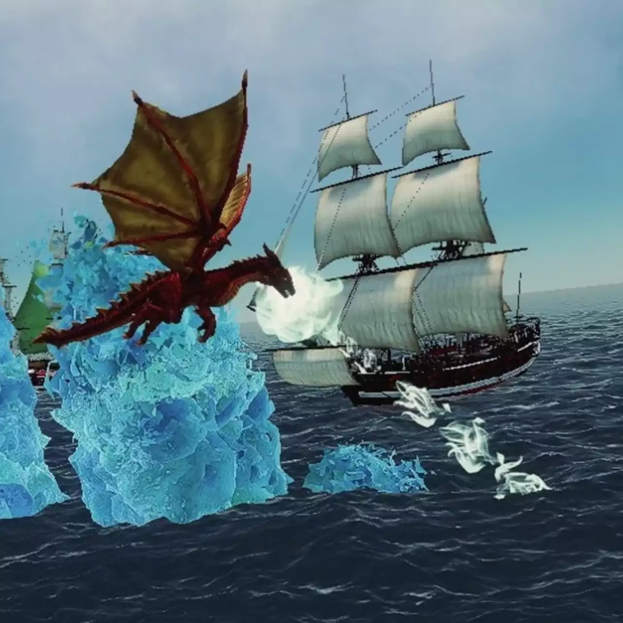 Анонсирована пиратская RPG с открытым миром, торговлей и драконами — Pirate Dragons Анонсирована пиратская RPG с открытым миром, торговлей и драконами — Pirate Dragons