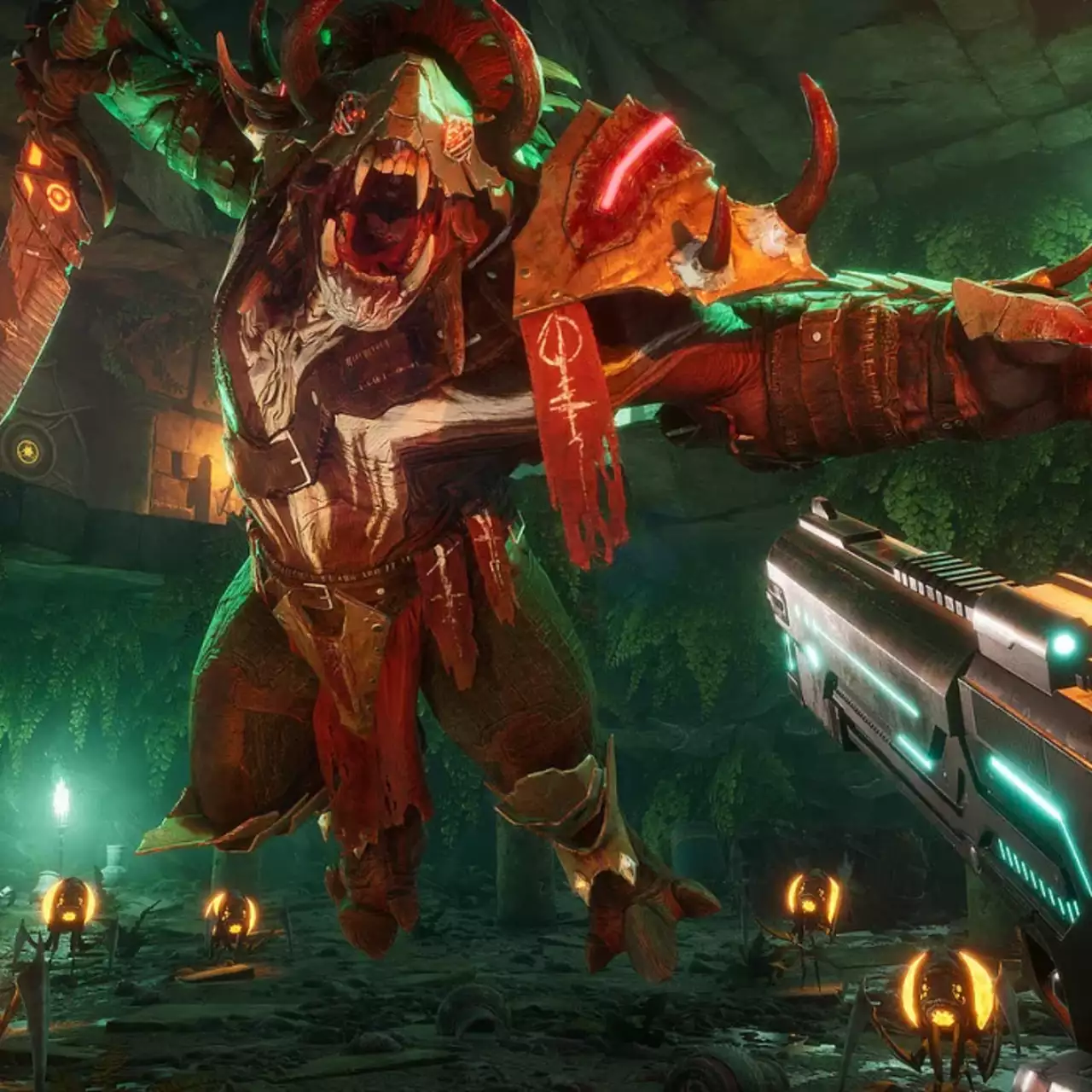 Впечатления от Warstride Challenges. DOOM смешали с Ghostrunner, но результат понравится не всем Впечатления от Warstride Challenges. DOOM смешали с Ghostrunner, но результат понравится не всем