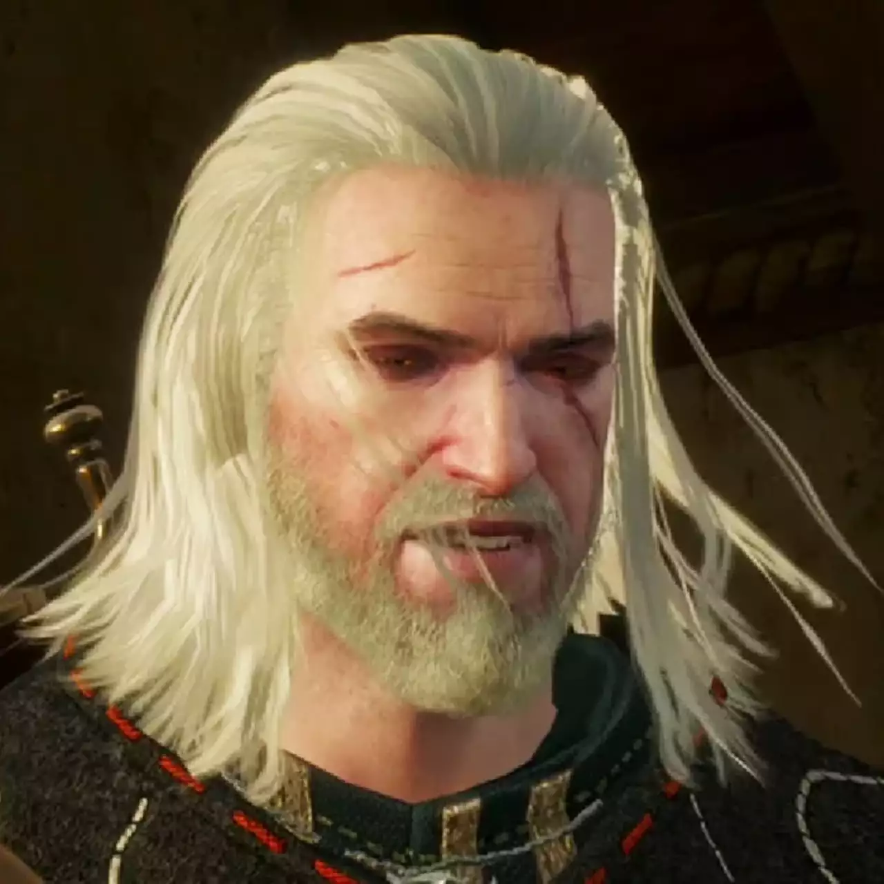 Фанат поиздевался над The Witcher 3, занизив ее графику до запредельного уровня. Геральт выглядит так, будто наелся пельменей