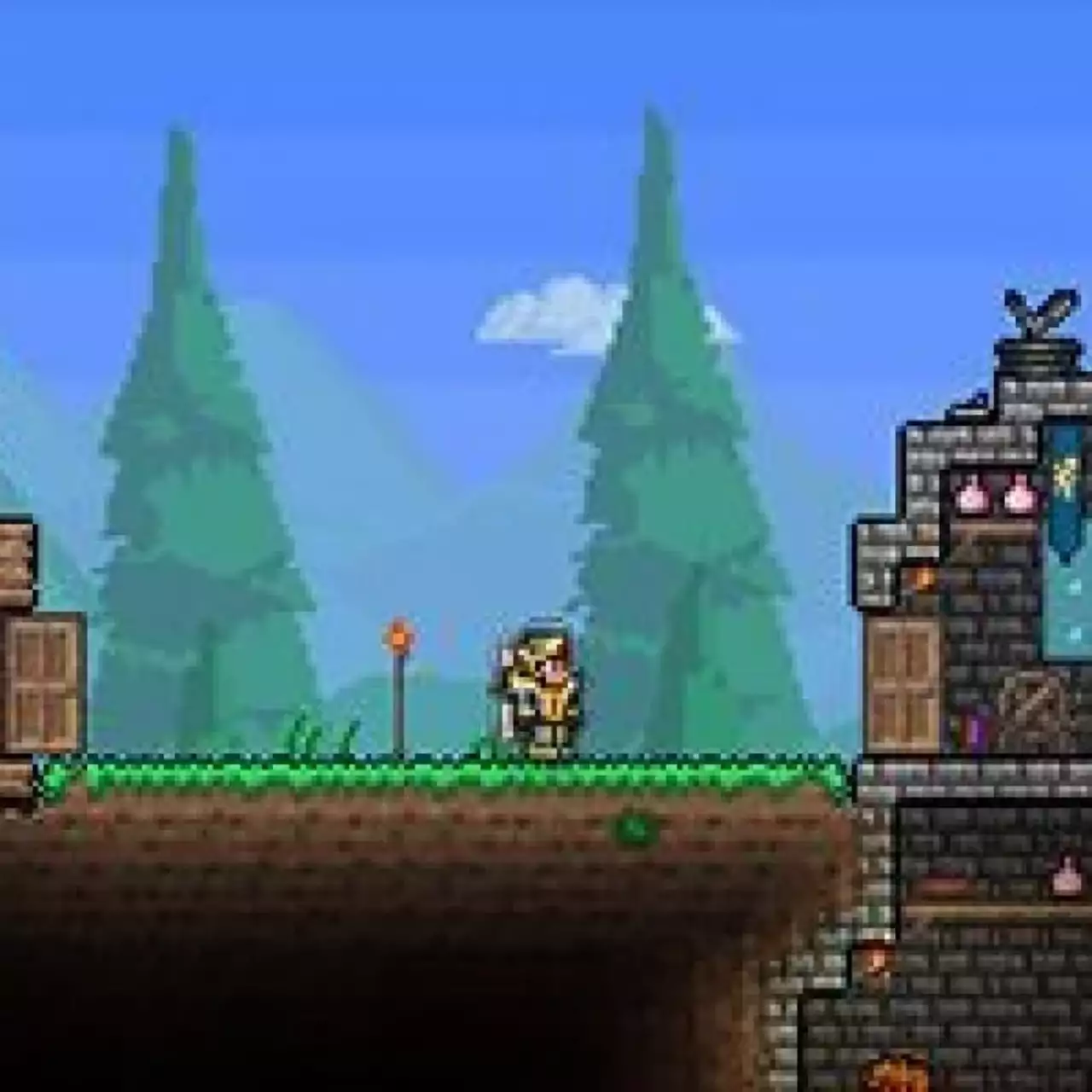 Журналисты показали консольную версию Terraria во всей красе Журналисты показали консольную версию Terraria во всей красе