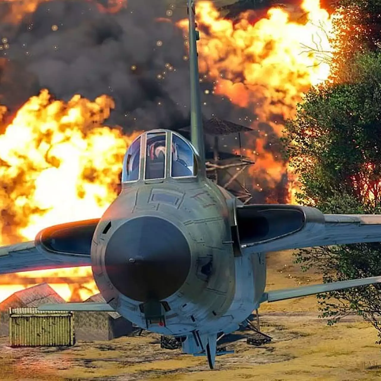 Для военного онлайн-экшена War Thunder вышло обновление Danger Zone
