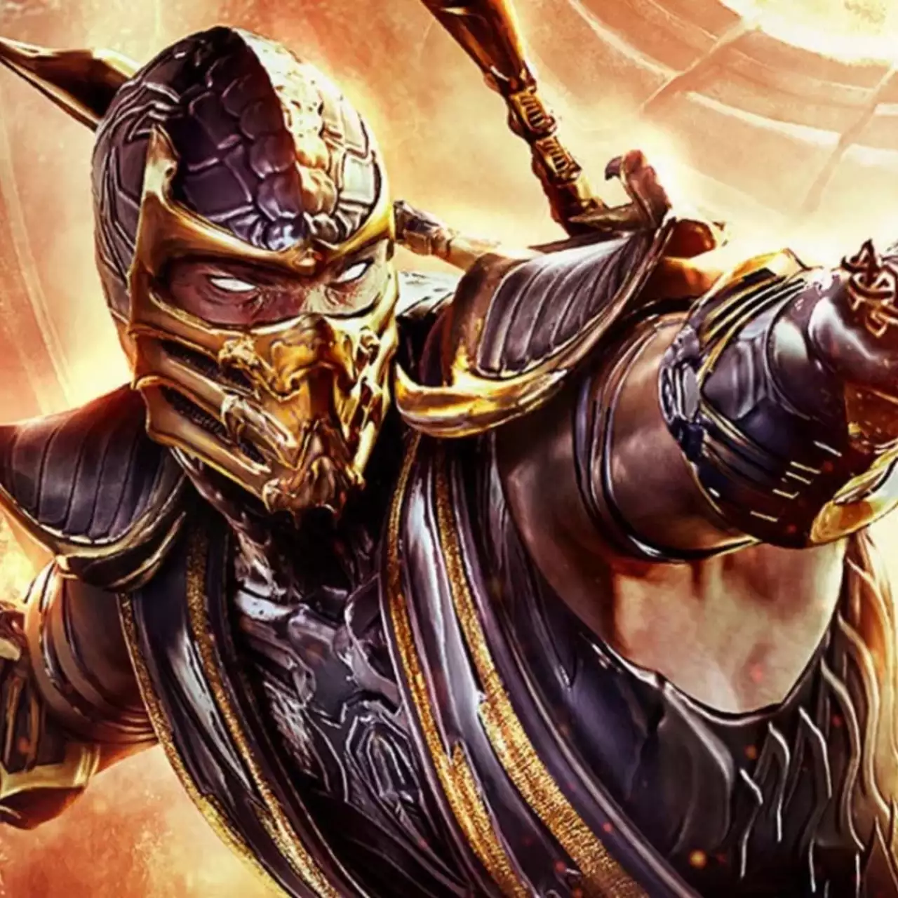 Художник превратил Скорпиона из Mortal Kombat в девушку и засветил её большую грудь