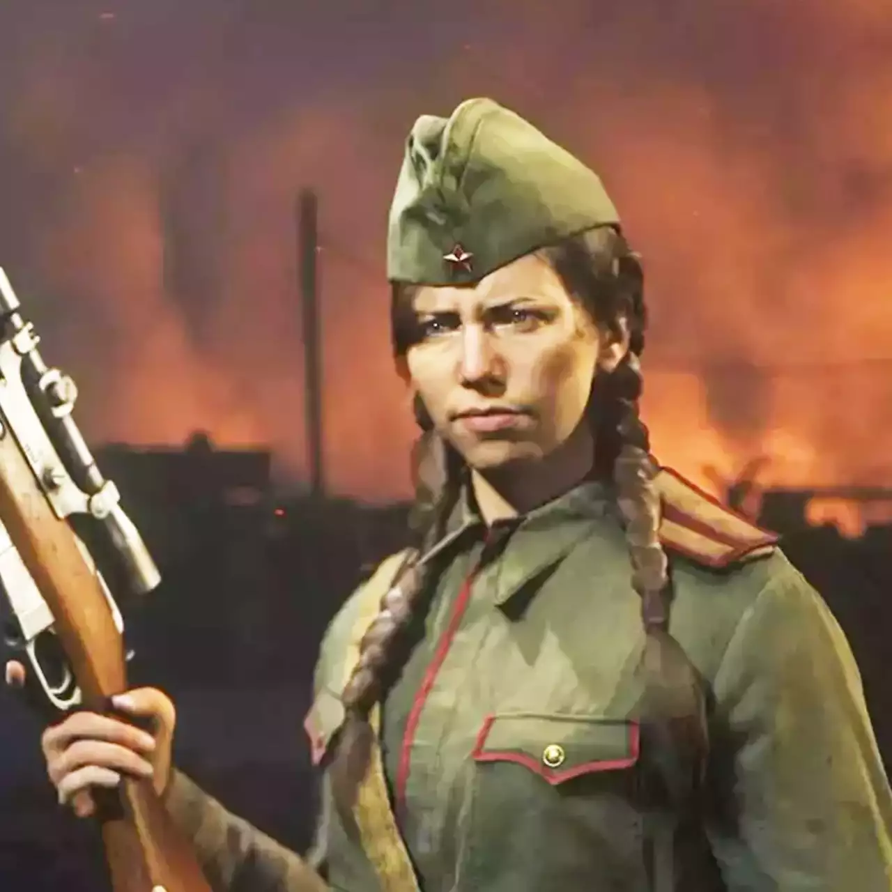 Игрок увидел в Call of Duty: Vanguard странного мутанта с женской головой и мужским телом. Это гибрид Полины и Уэйда Игрок увидел в Call of Duty: Vanguard странного мутанта с женской головой и мужским телом. Это гибрид Полины и Уэйда