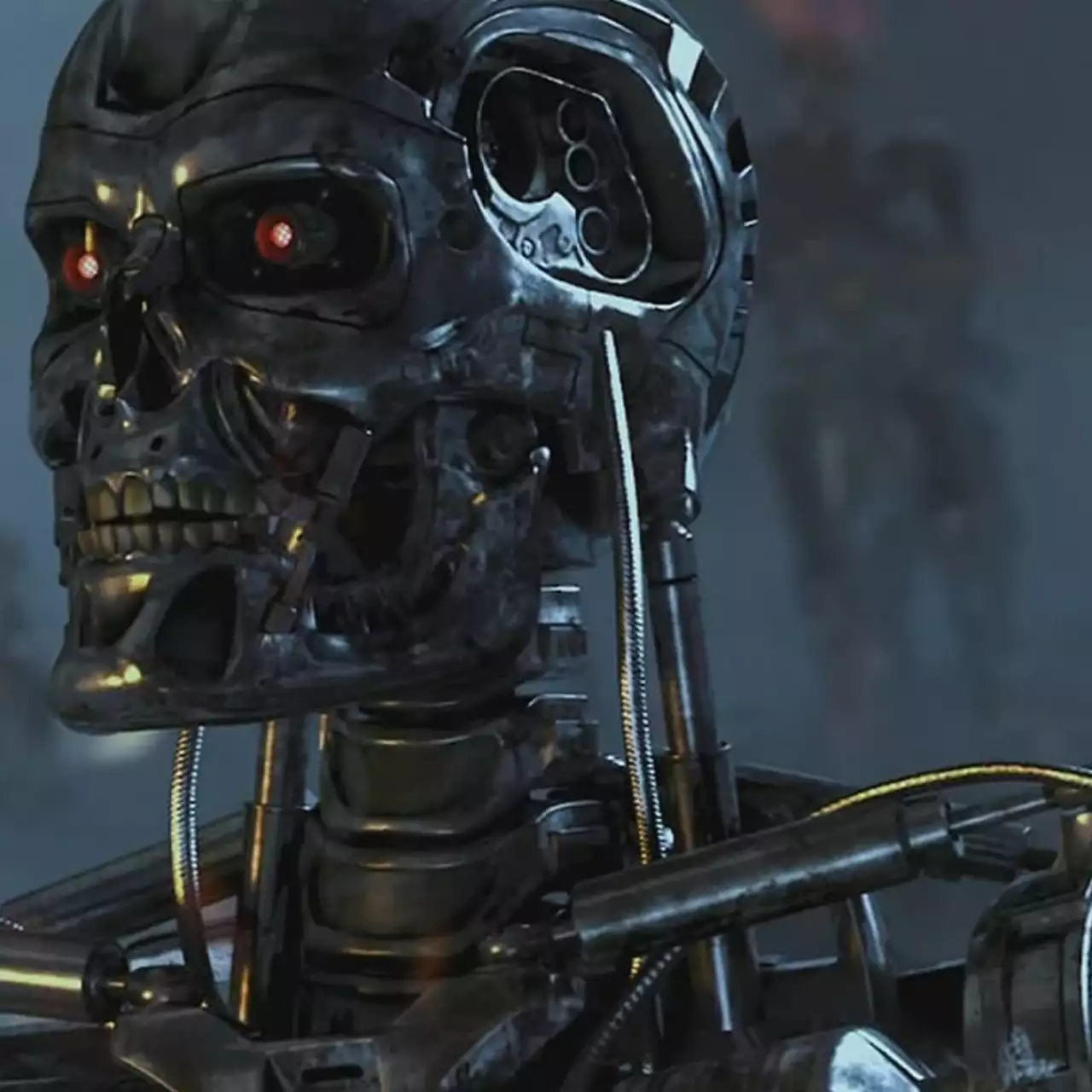 Энтузиаст показал функционирующую голову терминатора T-800 со встроенным ИИ. Она умеет говорить