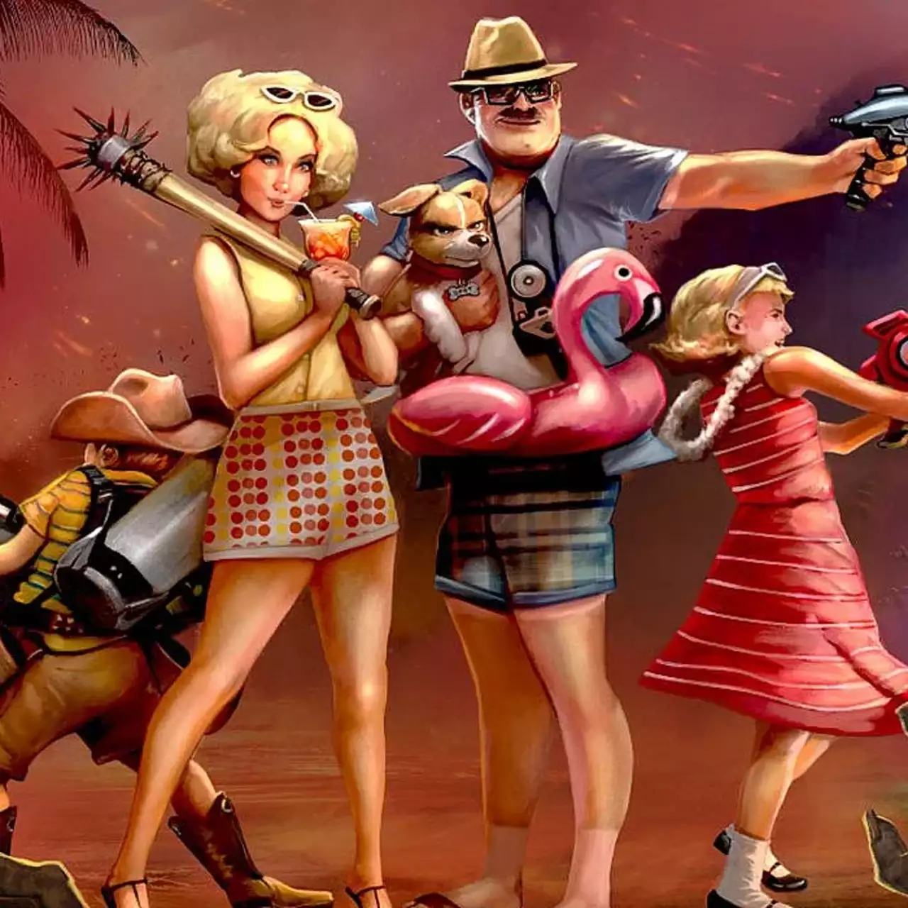 Названа дата выхода изометрического экшена Slaycation Paradise про семью, которая путешествует по умирающим мирам Названа дата выхода изометрического экшена Slaycation Paradise про семью, которая путешествует по умирающим мирам