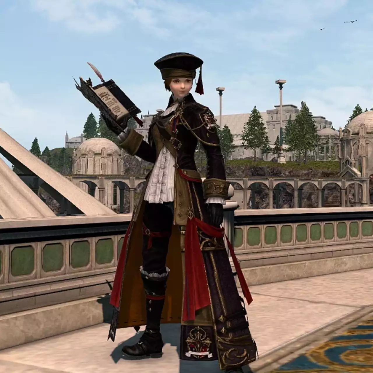 Стример сыграл в Final Fantasy 14 с помощью контроллера-книги