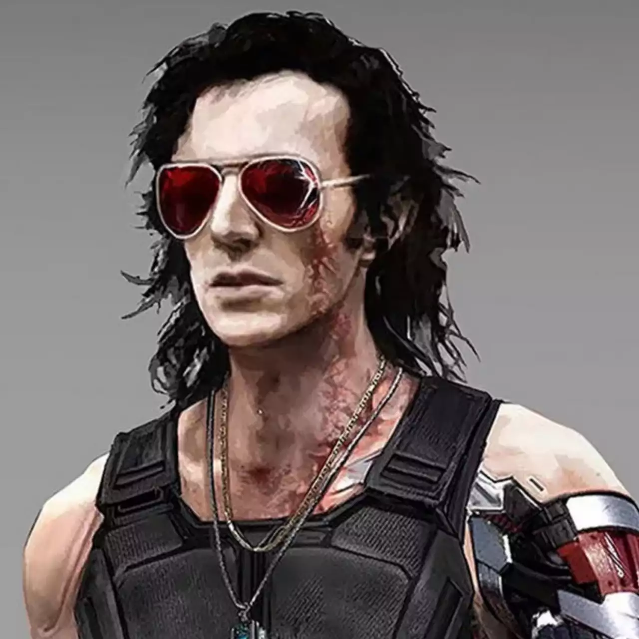Моддер вернул Джонни Сильверхенду из Cyberpunk 2077 оригинальную внешность из настолки Моддер вернул Джонни Сильверхенду из Cyberpunk 2077 оригинальную внешность из настолки