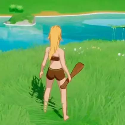 Появился геймплей Action/RPG с открытым миром, которую называют смесью Genshin Impact и Valheim