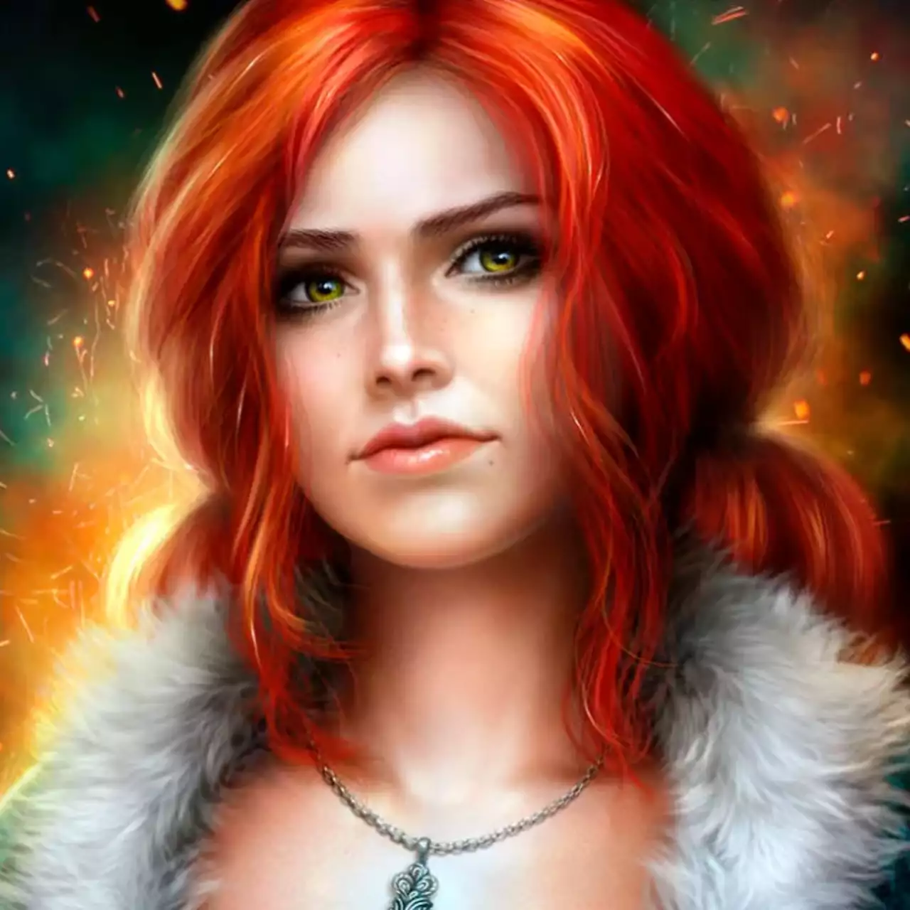 Известных актрис показали в образе Трисс из The Witcher. Есть даже Гвен Стейси из «Человека-паука 3»