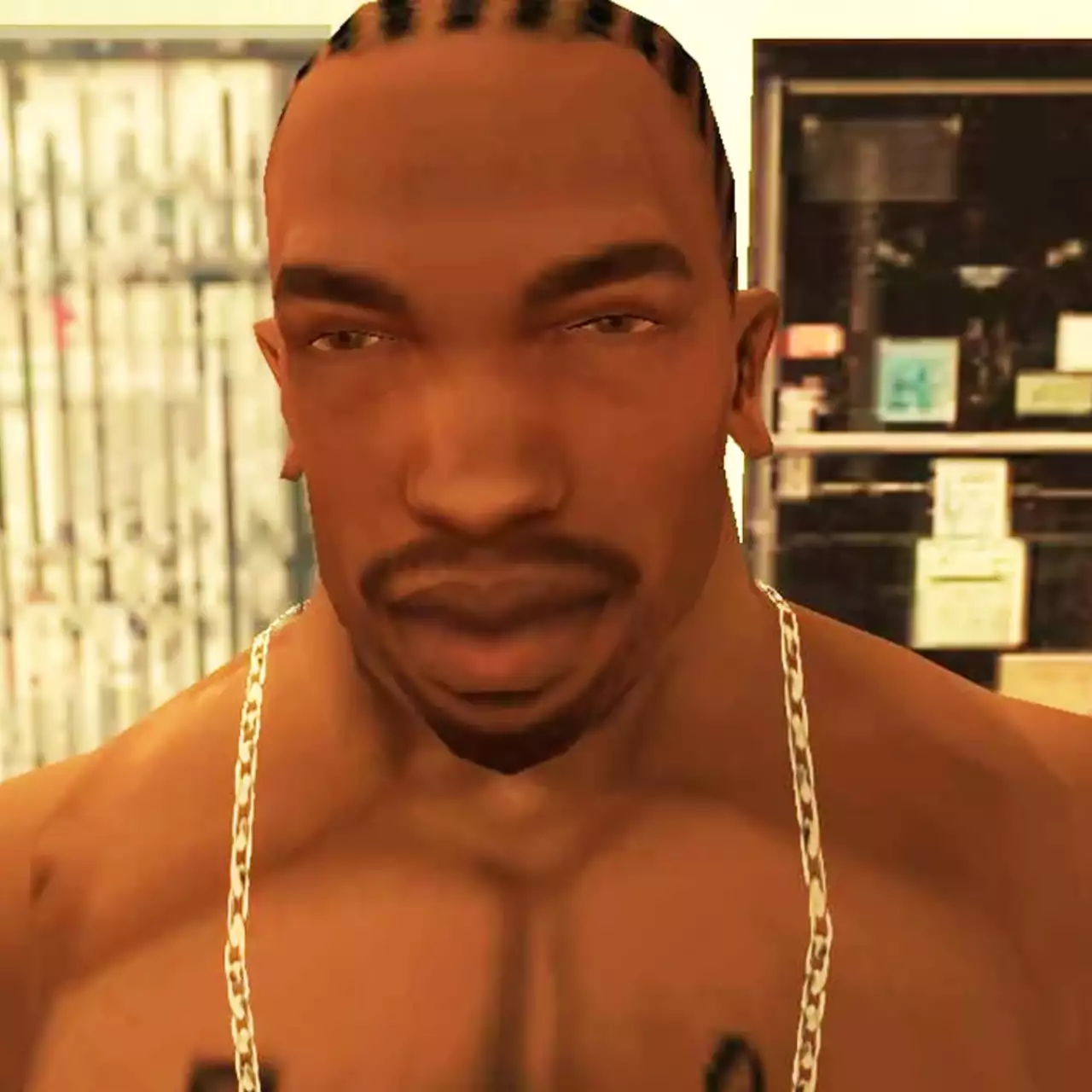 Качество графики и текстур в GTA San Andreas улучшили в несколько раз. Но системные требования от этого очень сильно выросли Качество графики и текстур в GTA San Andreas улучшили в несколько раз. Но системные требования от этого очень сильно выросли