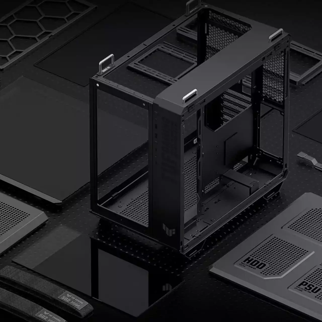 ASUS представила двухсекционный корпус TUF Gaming GT502 с мощным охлаждением ASUS представила двухсекционный корпус TUF Gaming GT502 с мощным охлаждением