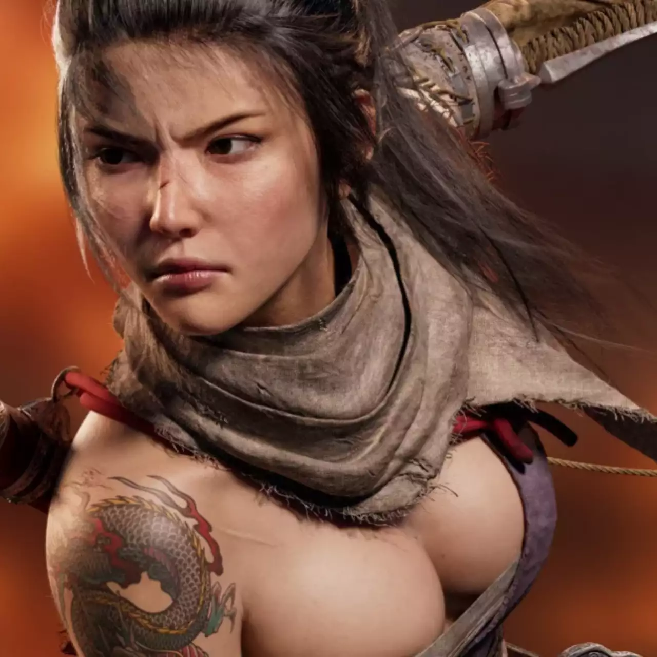 Разработчик превратил Волка из Sekiro: Shadows Die Twice в девушку и засветил её большую грудь Разработчик превратил Волка из Sekiro: Shadows Die Twice в девушку и засветил её большую грудь