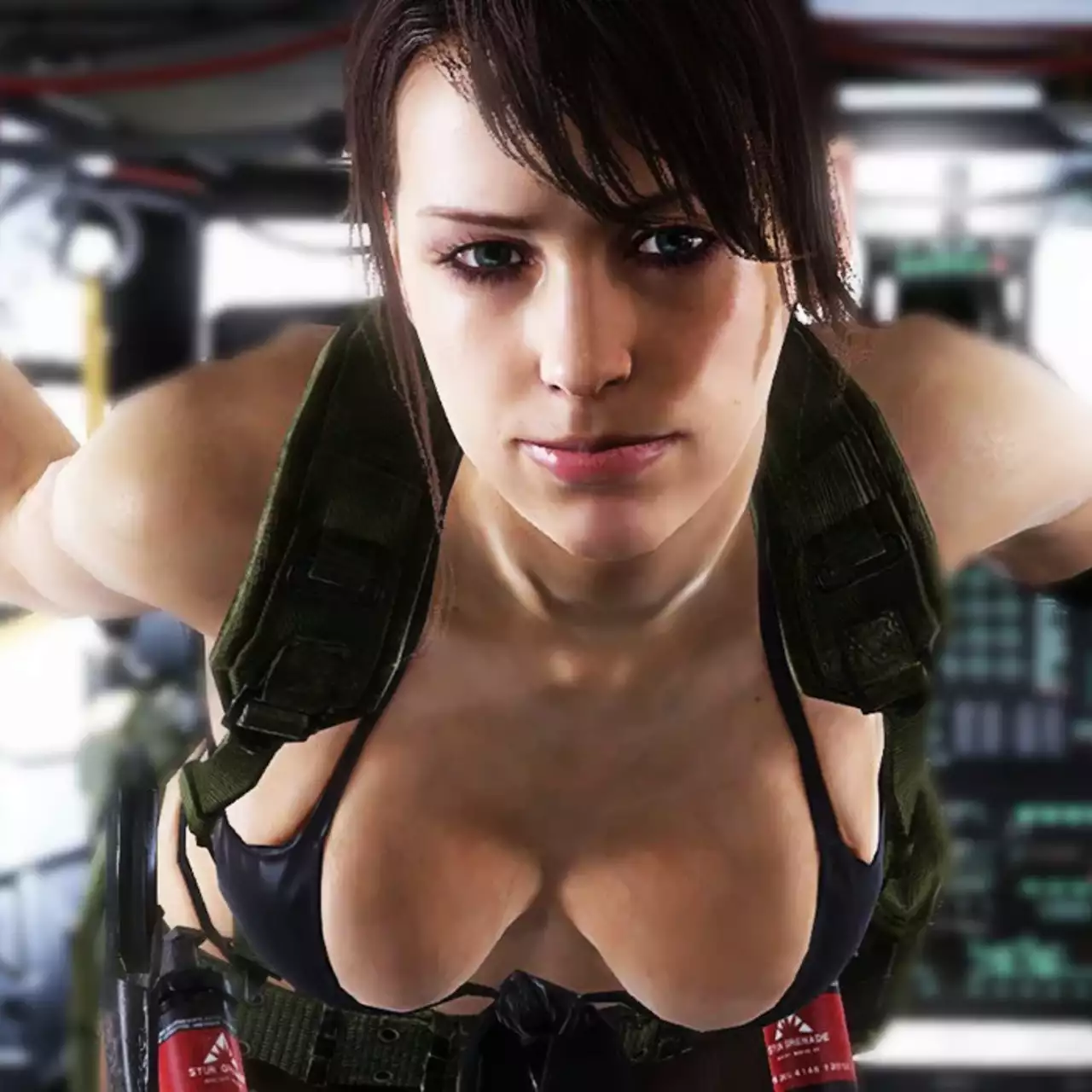 Показана раздеваемая секс-кукла Молчуньи из Metal Gear Solid 5 ростом 168 см. Ее почти невозможно отличить от настоящей героини
