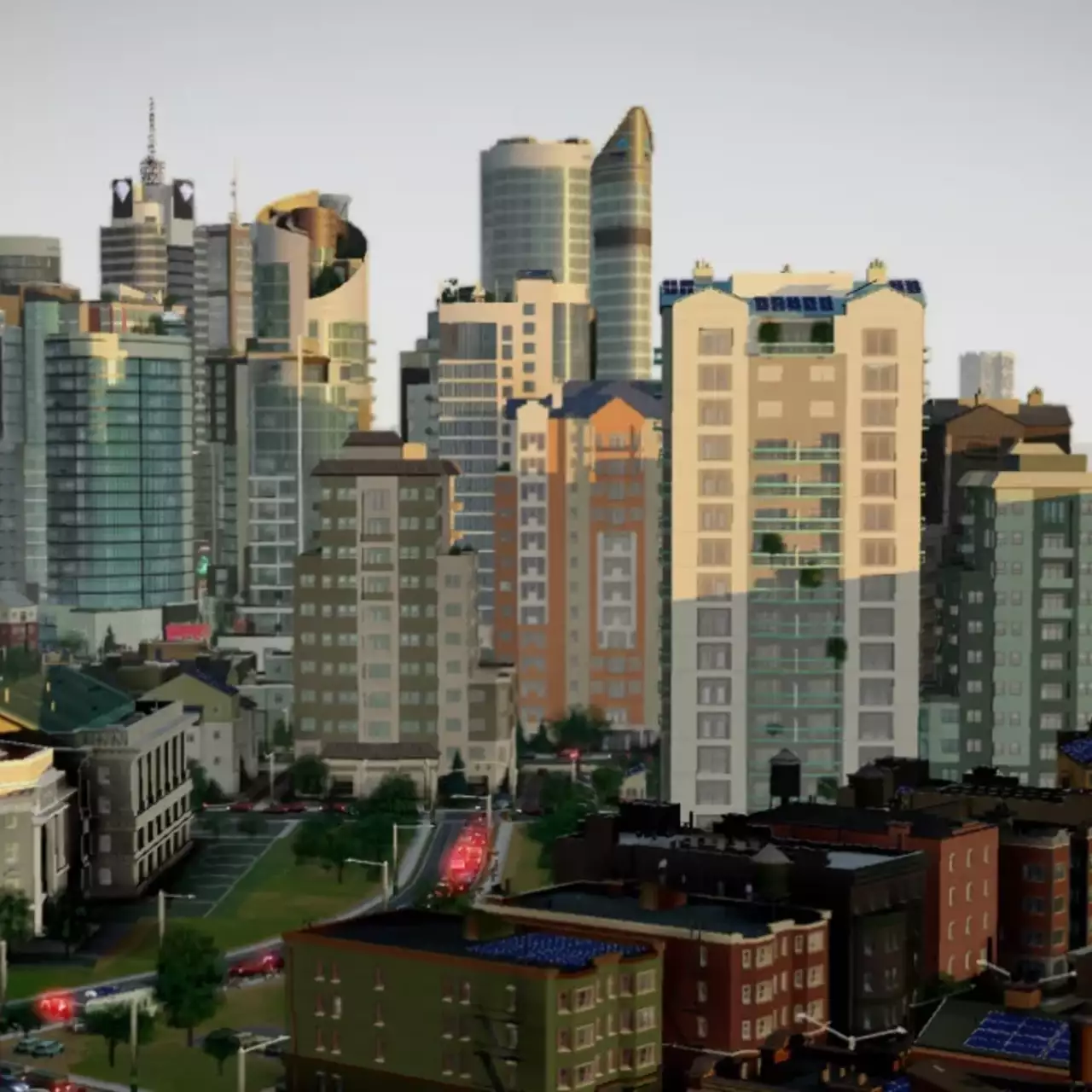 Утекли новые кадры The Sims 5. На них впервые показали, как будет выглядеть город
