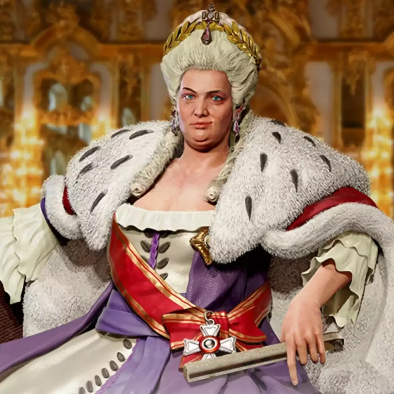 В Азии вышла бесплатная мобильная Civilization, где можно играть за Россию. Там есть Екатерина II