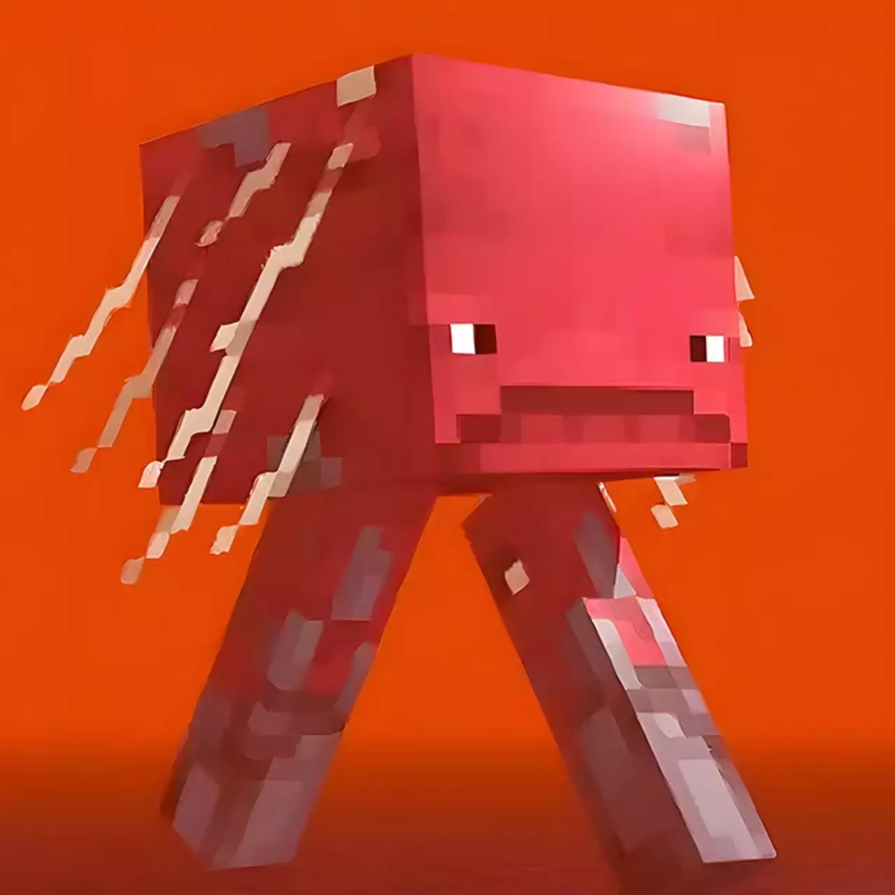 Фанат показал, как бы выглядел страйдер из Minecraft в реальности. Говорят, он стал похож на смесь лягушки и курицы Фанат показал, как бы выглядел страйдер из Minecraft в реальности. Говорят, он стал похож на смесь лягушки и курицы
