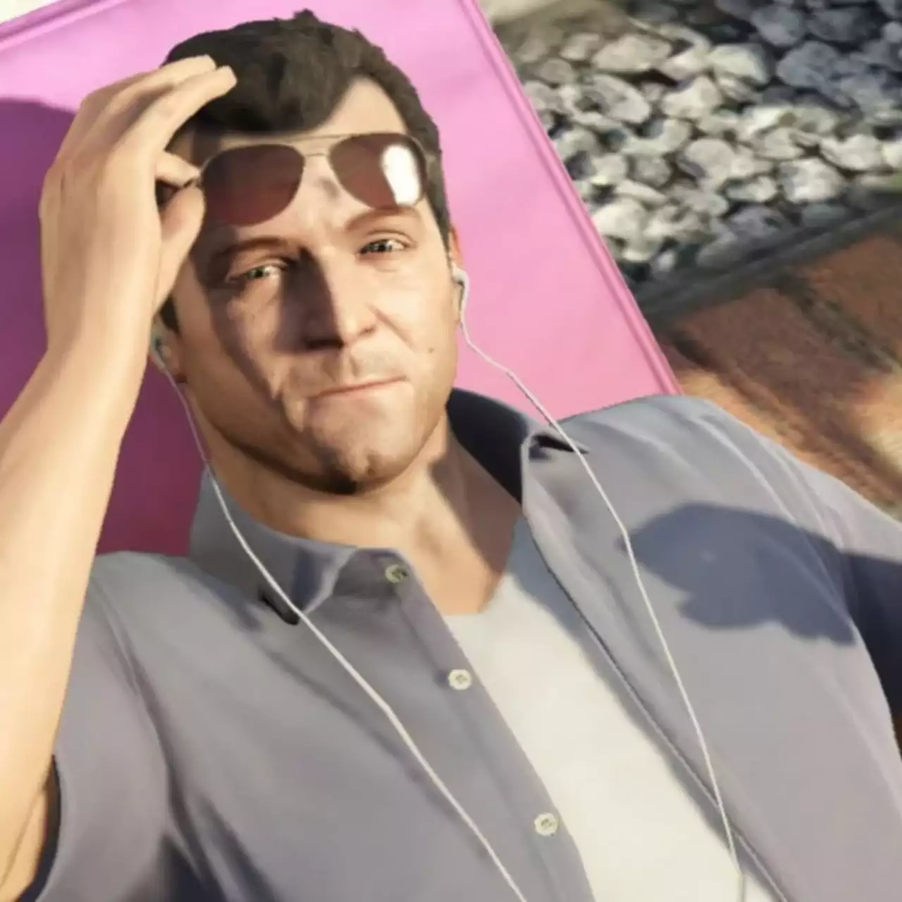 GTA 5 показали с изометрической камерой. Теперь игра похожа на ожившую миниатюру