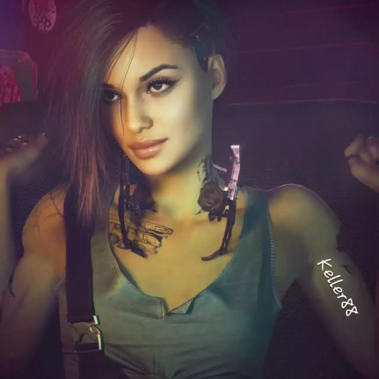 CD Projekt RED показала, что если бы Джуди из Cyberpunk 2077 нарисовали 100 лет назад CD Projekt RED показала, что если бы Джуди из Cyberpunk 2077 нарисовали 100 лет назад