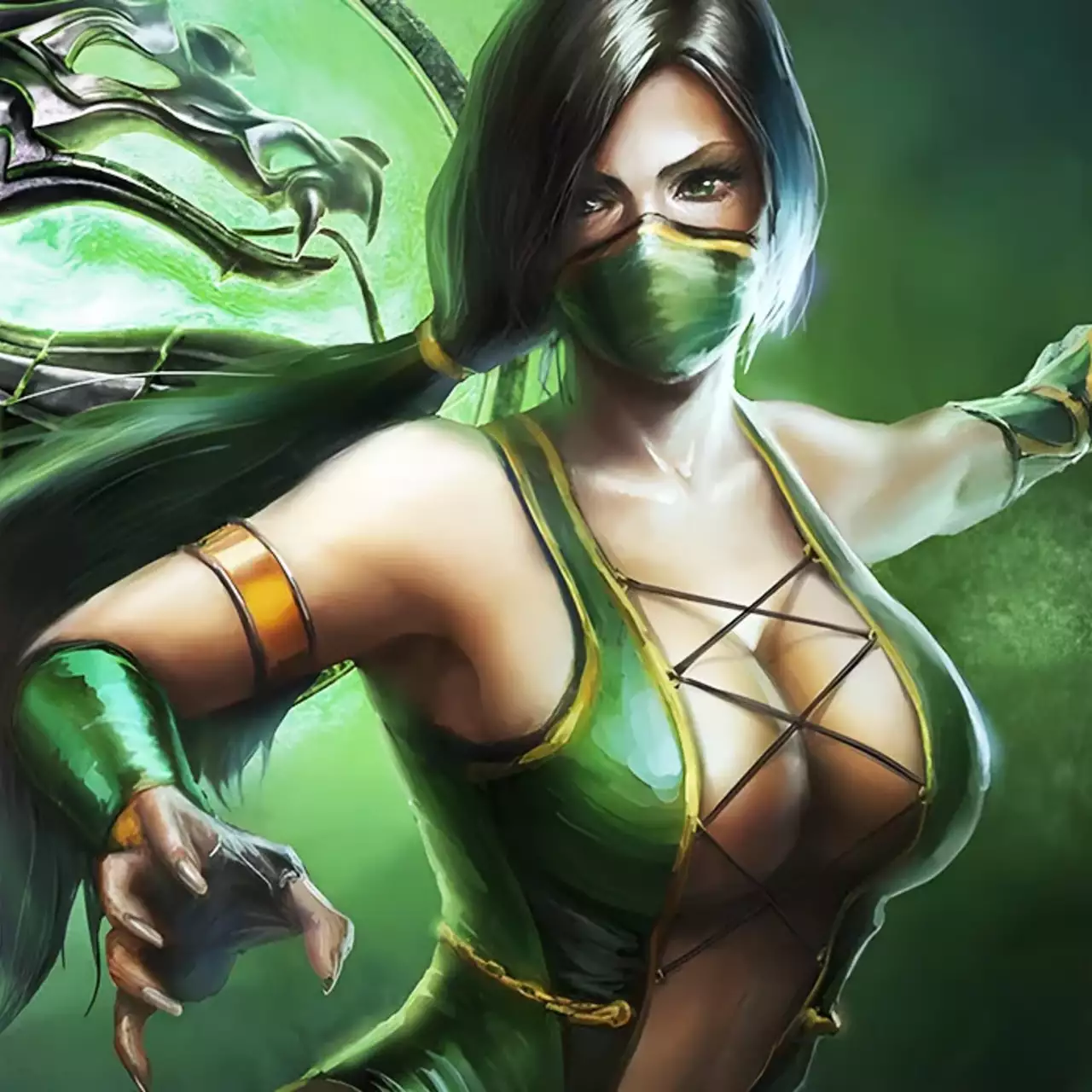 Девушка вернула сексуальность Джейд из Mortal Kombat. У героини вновь появилась большая грудь и горячий костюм Девушка вернула сексуальность Джейд из Mortal Kombat. У героини вновь появилась большая грудь и горячий костюм