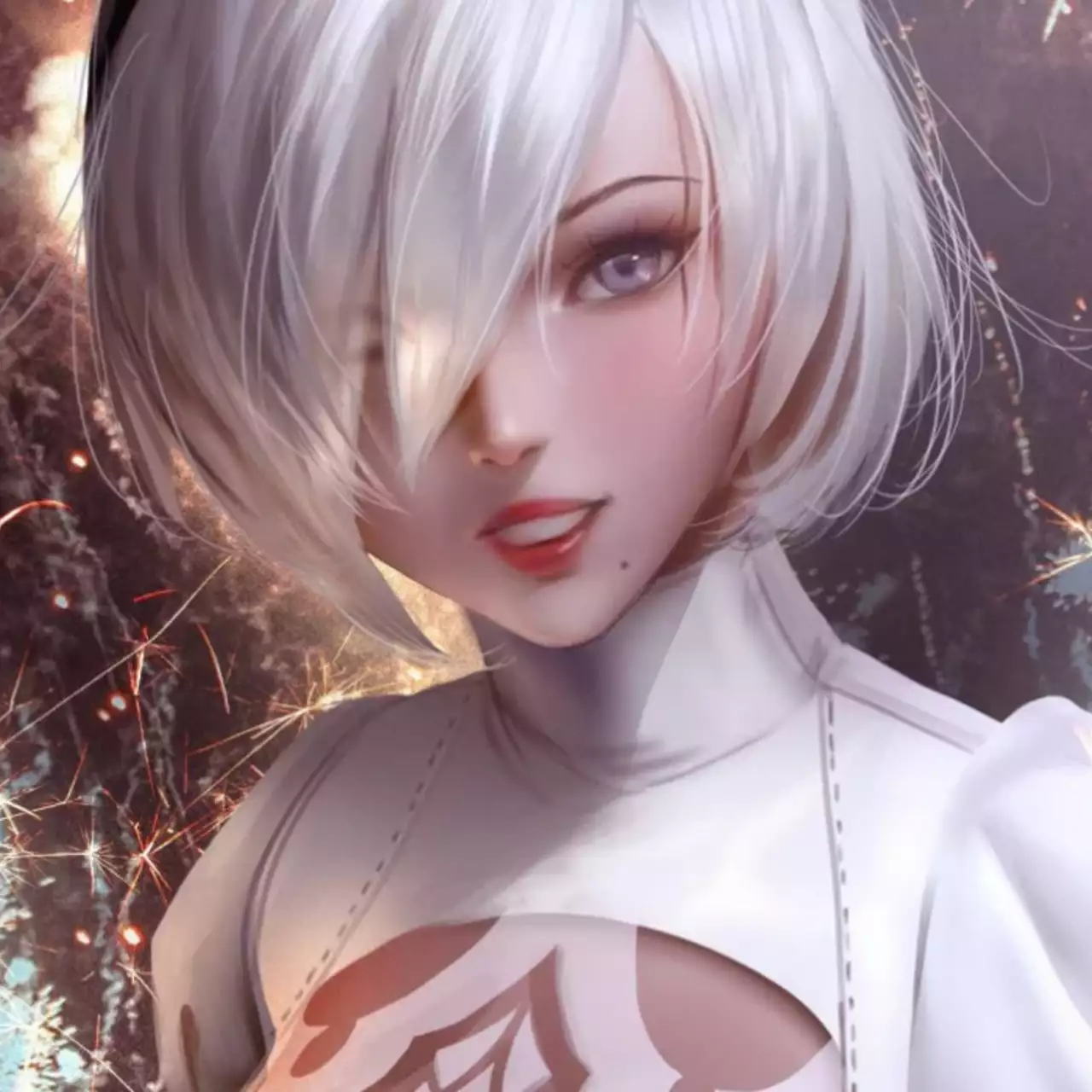 Россиянка Лада Люмос показала новогодний косплей 2B из NieR Automata Россиянка Лада Люмос показала новогодний косплей 2B из NieR Automata