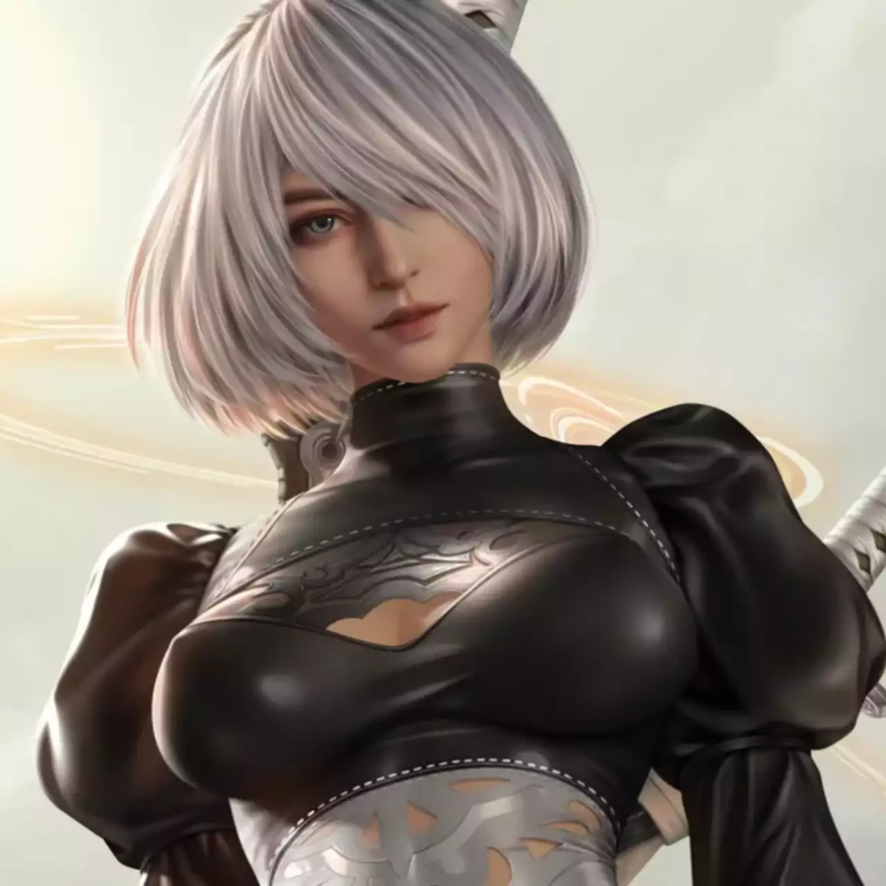 В аниме по Nier: Automata засветилась попа 2B В аниме по Nier: Automata засветилась попа 2B