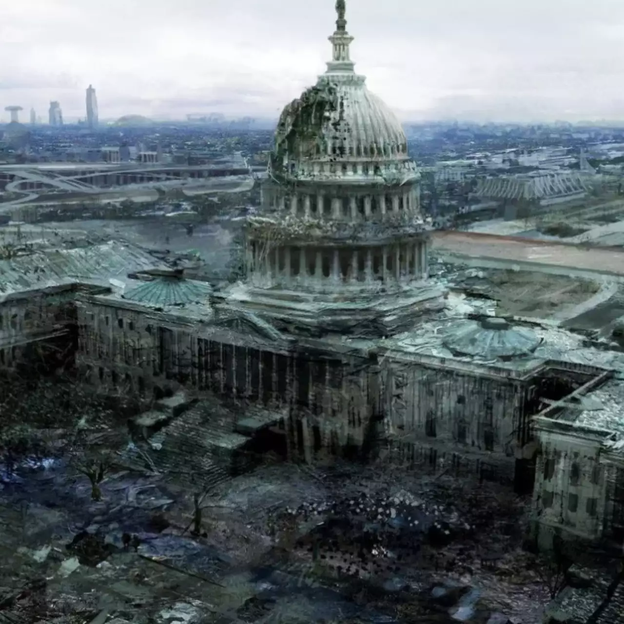 Студент показал одну из локаций Fallout 3 с полностью новой графикой на другом движке Студент показал одну из локаций Fallout 3 с полностью новой графикой на другом движке