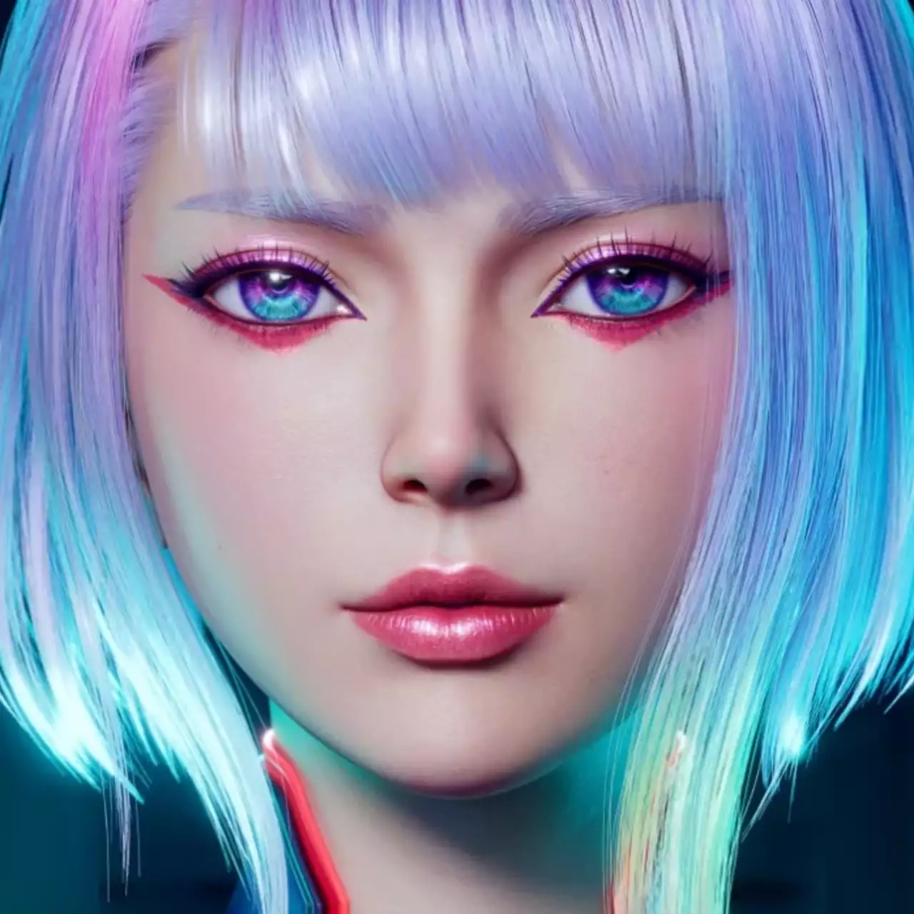 Люси из аниме по Cyberpunk 2077 превратили в реальную девушку с модельной внешностью