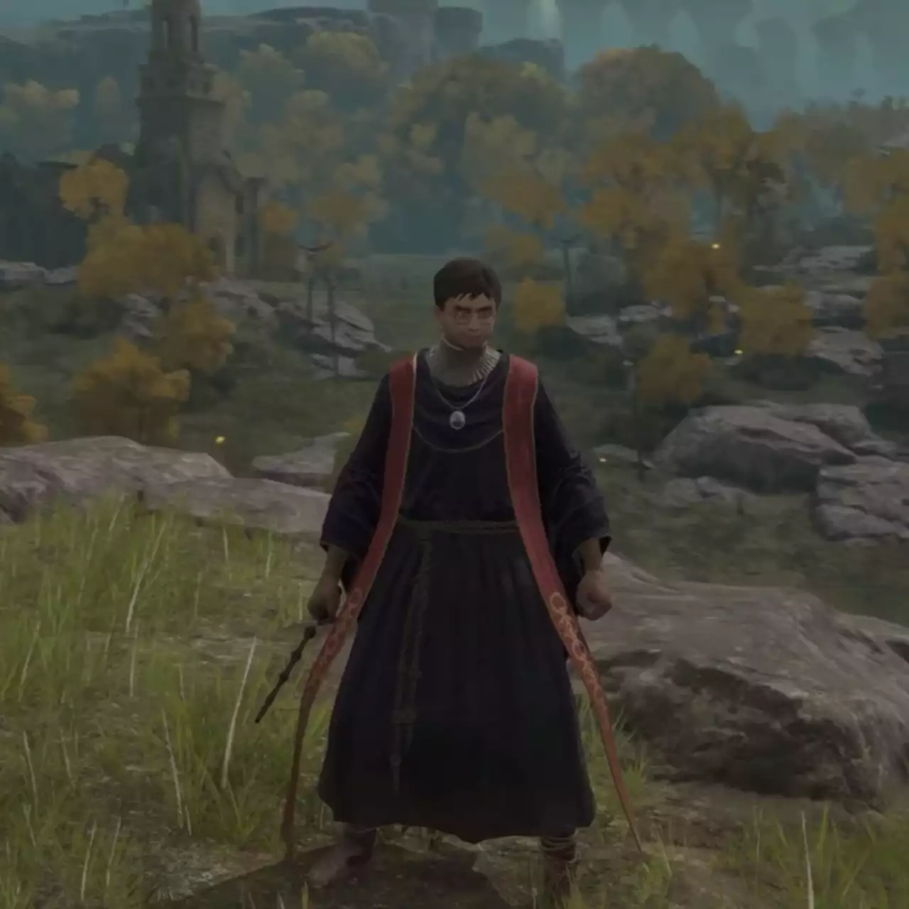Hogwarts Legacy дома: моддер добавил в Elden Ring Гарри Поттера, заклинания и летающую метлу